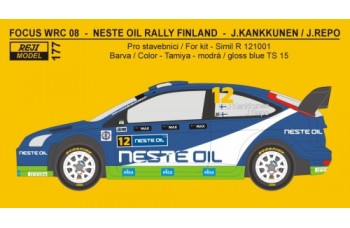 Transkit - Ford Focus WRC 08 - Neste Oil Rallye Finland 2010 – Kankkunen